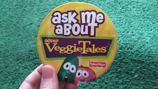 VeggieTales Unboxing! 2000 VeggieTales + Fisher-Price button!! 🍅🥒🤩