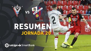 Resumen de CD Mirandés vs SD Huesca (2-0)
