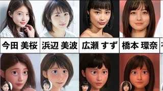 人気女優が【ピクサー＆ディズニー】のキャラクターになると？