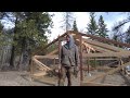 Framing Our (Not So Temporary) Greenhouse Ep01 | Timber Frame Greenhouse