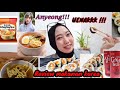 REVIEW || KOREAN STREET FOOD Di K-Mart SUPERMARKET, TERNYATA RASANYA ENAKK! HARUS COBAIN||SISCA AMEE