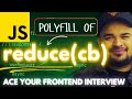 Reduce Polyfill : Ace Your Javascript Interview Series by Frontend Master #frontend