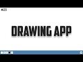 Drawing App | HTML5 Canvas & JavaScript Tutorial