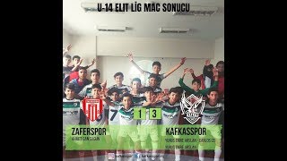 Zaferspor vs Kafkasspor U 14 Karşılaşması 23.12.2018