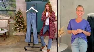 Laurie Felt Forever Denim Baby Bell Jeans on QVC