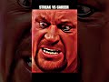 Streak vs Career🔥The Undertaker vs Shawn Michaels Edit On Mary On A Cross🥹