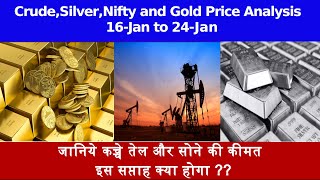 Gold silver nifty and Crude Price 15 01 2025 to 24 01 2025