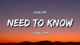 Doja Cat - Need To Know (1 Hour Loop) [TIKTOK Song]