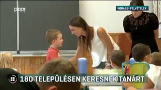 180 településen keresnek tanárt 2017-09-27