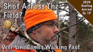 Group of Deer Comes Past After A Nearby Shot Surprises Me | Hunting Journal Ep 15