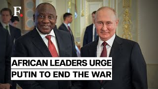 African Leaders Meet Russian President Putin To Discuss Ukraine Peace Plan