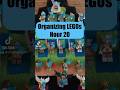 LEGO Minifigure Hour 20 of 24 how to organize #lego Chima Star Wars, Marvel, Ninjago, DC #shorts