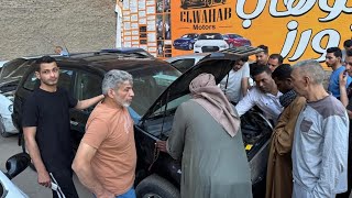 بداية عرض لمجموعة سيارات مستعمله فى سوق السيارات حدائق القبه 28-04-2025