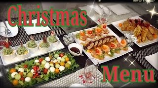 【CHRISTMAS PARTY MENU】 クリスマス パーティー料理 メニュー マイケンタッキー ミートローフ ツリーキッシュ サラダ