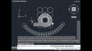 AutoCAD Array 2013