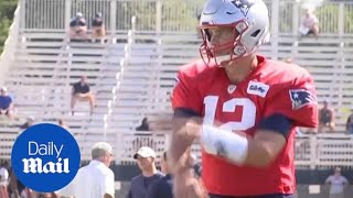 Tom Brady says 'hell no' when asked if he'll ever coach