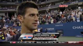 Novak Djokovic US Open 2009 - Nole vs Mac - Nole u četvrtfinalu US Opena