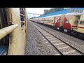 16128 guruvayur express travel vlog ten to mdu bk vlogs youtube train indianrailways