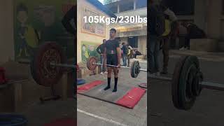 105kg Deadlift,14 year old