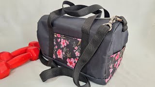 Create your own gym bag/ mini duffle bag