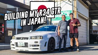 Building My R34 GTR With JDM GTR Legend!