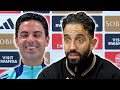 🔴 LIVE | Ruben Amorim and Mikel Arteta post-match press conference | Arsenal 2-0 Manchester United