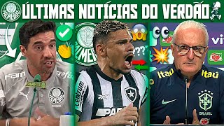 😱💥 EXPL0DIU AGORA A TARDE! TIQUINHO SOARES CHEGANDO NO VERDÃO? DECLARAÇÃO ABEL SURPREENDEU! SELEÇÃO+