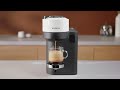 nespresso vertuo lattissima black coffee preparation