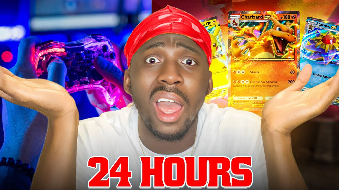 I Actually Streamed For 24 Hours Straight Youtube