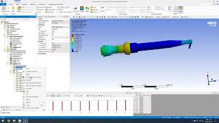 Ansys Mechanical_Piezo Ultrasonic Transducers for Wire bonder or Dental scaler.