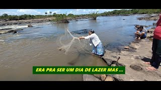 DEPOIS DO LAZER  COM VÓ DELOUSA NA CACHOEIRA  DE REPENTE UM VENDAVAL ASSUSTADOR