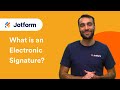 Electronic Signature Definition: Timeline of Signature