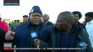 Fikile Mbalula: 'to hell with entertaining camps'