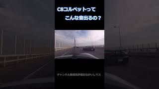 C8コルベットってこんな音出る⁉#shorts