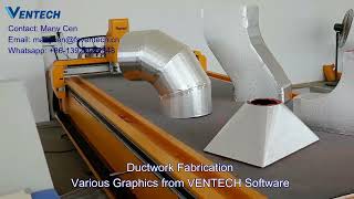 VENTECH丨Ductwork Fabrication by VENTECH PID Machine?