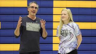 Gov. Burgum Shadows a Student