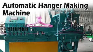 Advanced Metal Wire Hanger Forming Machine - Precision \u0026 Efficiency in Action#hanger #hangermachine