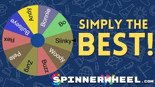 SpinnerWheel.com - The BEST Spinner Wheel on the Internet