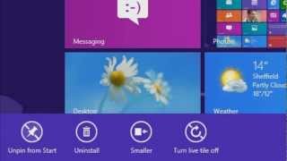 Using The Windows 8 Start Screen - Windows 8: Out of the Box