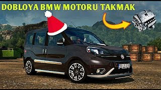 DOBLOYA BMW MOTORU TAKTIM ARABA UÇTU!! |ETS2