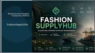Fashion Supply Hub Group 8 Logistics