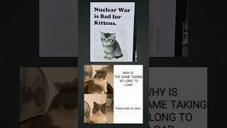 Nuclear War Is Bad For Kittens Memes