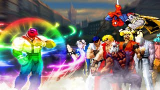 Strong! Rainbow Dudley vs Everyone! ft Goku! Street Fighter Mugen