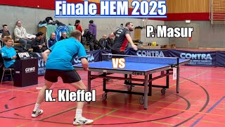 HEM 2025 Finale K. Kleffel vs P. Masur | Highlights