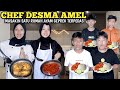 DESMA AMEL JADI CHEF MASAKIN SATU RUMAH AYAM GEPREK TERPEDAS