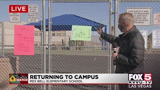 Students return to CCSD classrooms