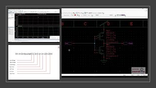 Inverter Simulation using T Spice | S-Edit | Tanner