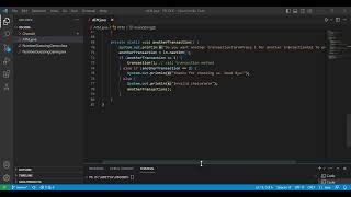 TASK 3 - ATM INTERFACE at OASIS INFOBYTE for JAVA DEVELOPEMNT INTERNSHIP