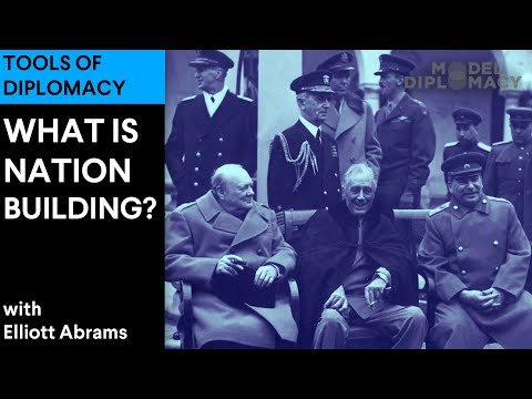 What is nation-building and how is it connected to the development of a country?