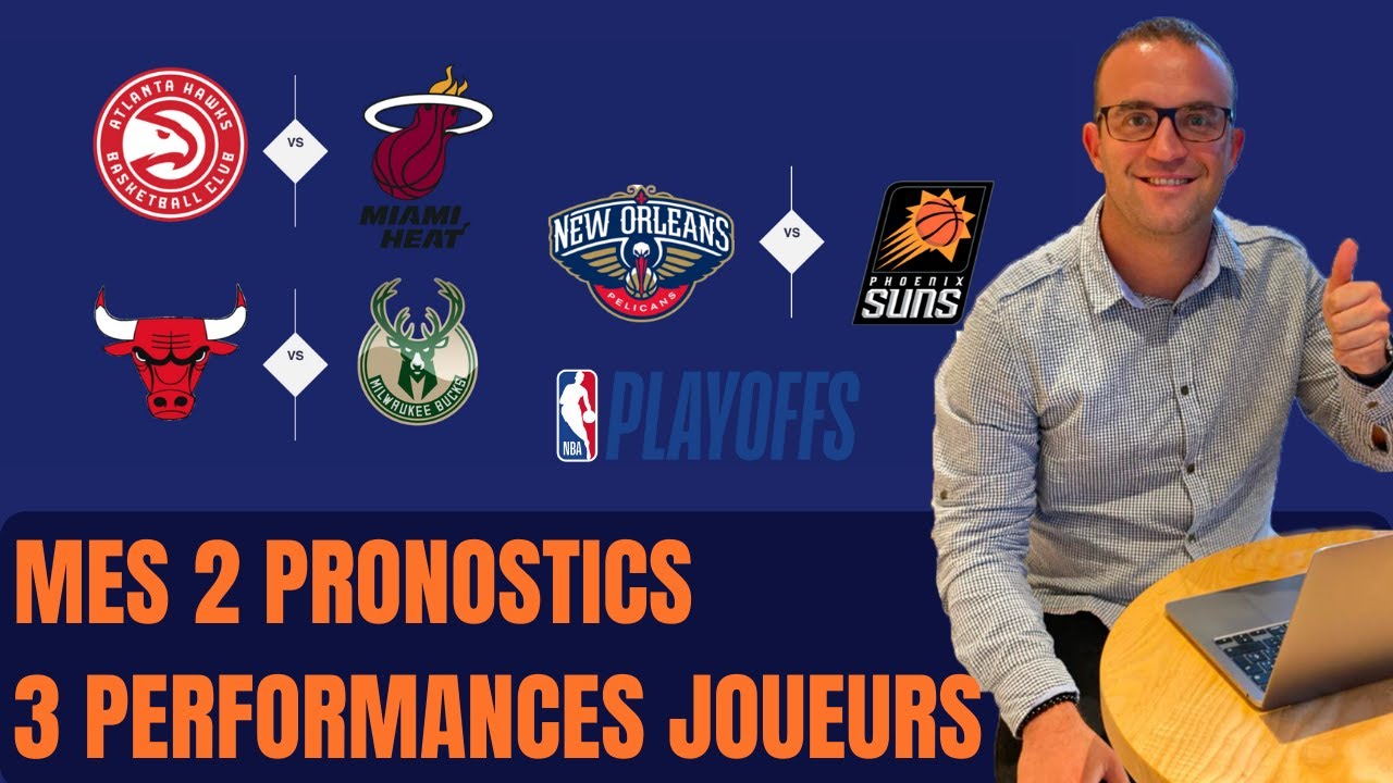 PRONOSTICS NBA | Mes 2 PRONOSTICS Et 3 Performances Joueurs 22/04/22 ...